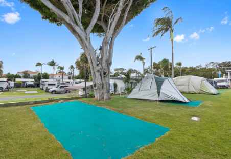 Powered Grass Tent Sites