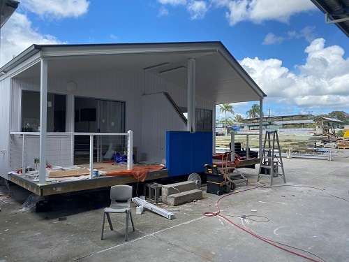 Construction of Deluxe Poolside Villas